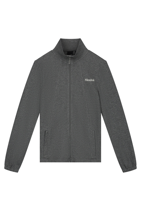SMALL LOGO TECH JACKET DARK GREY MELANGE 1