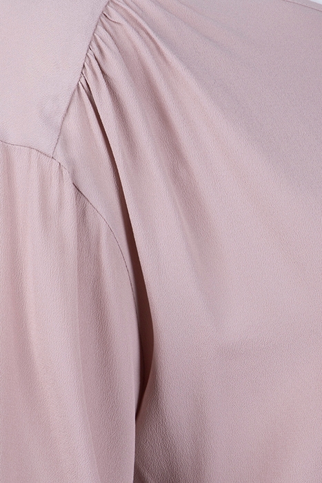 BLUSENSHIRT AUS SEIDEN-MIX ROT 3