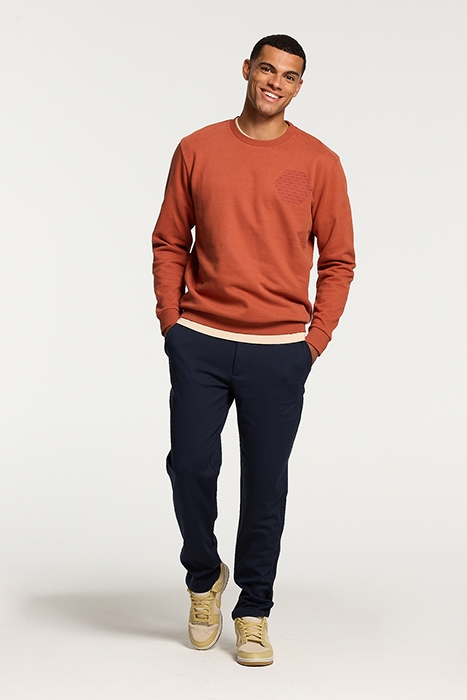 HAMMAM TILE SWEATER SIENA BROWN 3