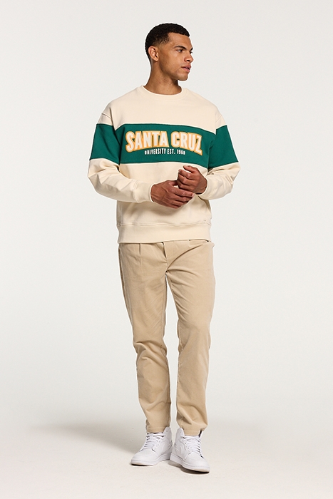 SANTA CRUZ SWEATER TORTILLA WHITE 3