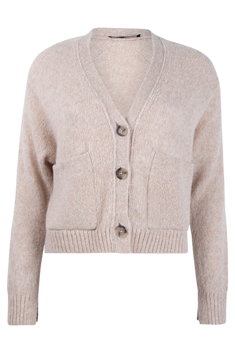 CARDIGAN AUS WOLL-MIX EGGSHELL 1