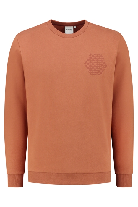 HAMMAM TILE SWEATER SIENA BROWN 6