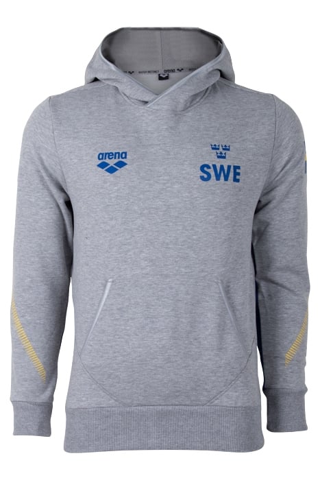 SWEDEN HOODIE MEDIUM GREY MELANGE ROYAL 1