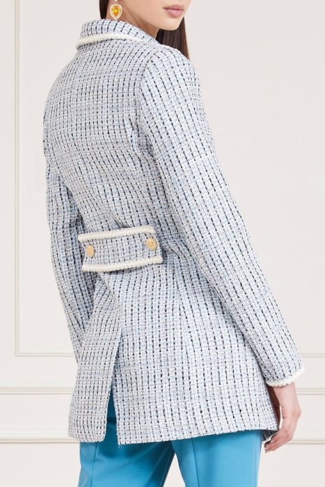 MARCIANO BY GUESS PROVENCE BLAZER REMARKABLE BLUE TWEE 2