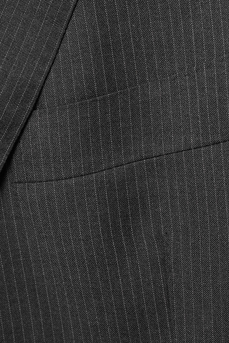 MID GREY STRIPED LAZIO SUIT 3