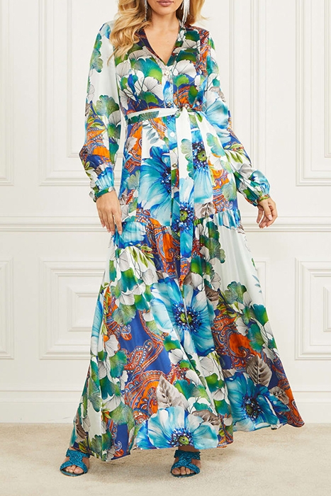 LUCKY CHARM MAXI DRESS PRINT 1