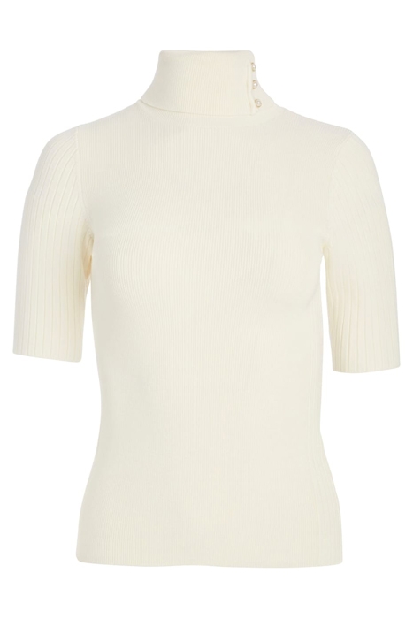 MARCIANO BY GUESS LENA HIGH NECK RIBBED SS TOP SANDY SHORE 5