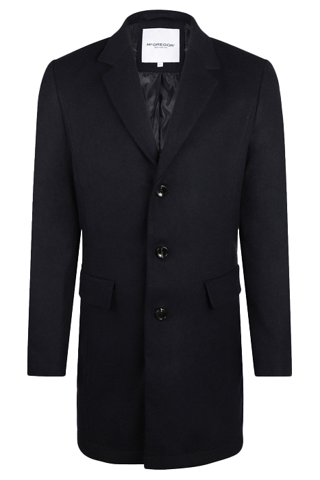 SOLID WOOL COAT NAVY 5