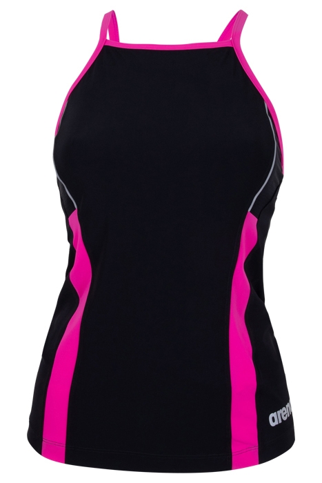 W PERF REVO TANK TOP BLACK,FRESIA_ROSE 1