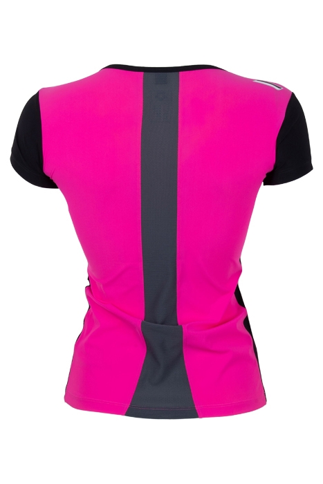 W PERF REVO T-SHIRT FRESIA ROSE BLACK 2