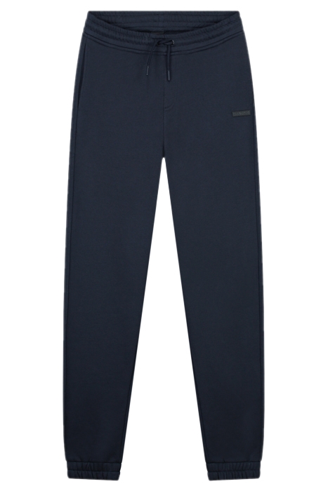RUBBER BADGE SWEAT PANTS DEEP DARK BLUE 2
