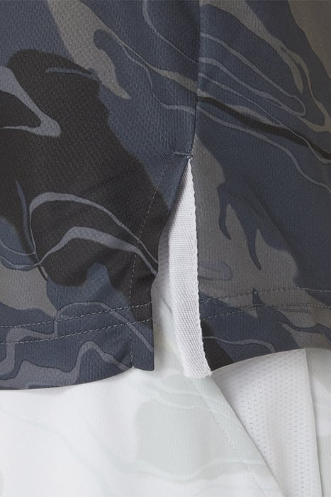 MEN MATCH GRAPHIC SS TOP CARRIER GREY 6