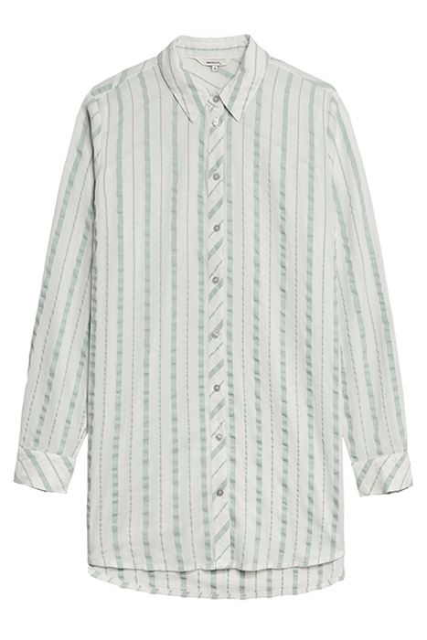 LONG STRIPED BLOUSE ICE MELT 5