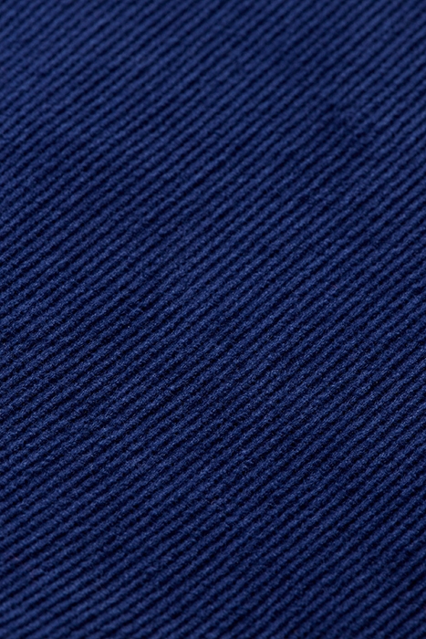 SOFT CORDUROY HOODIE MARINE 3