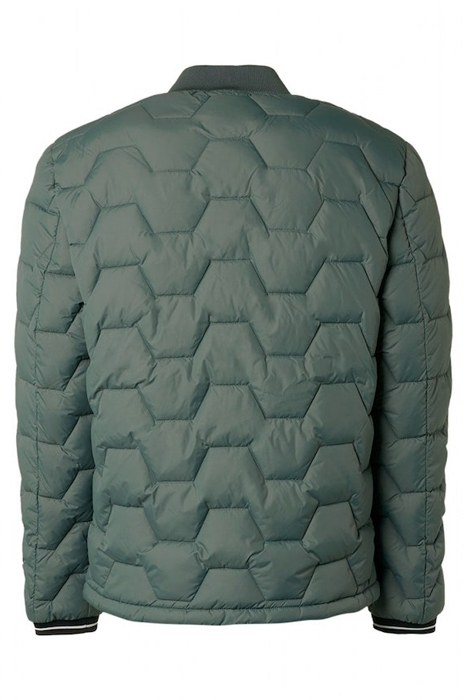 JACKET SHORT FIT PADDED DARK SEAGREEN 5