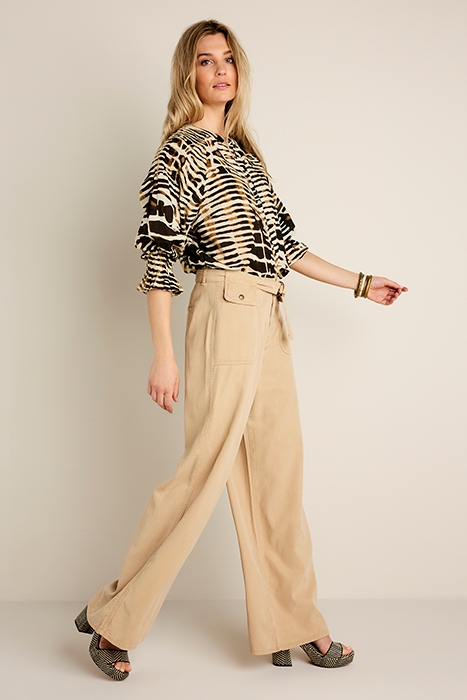 WIDELEG PANTS COTTON LYOCELL TWILL ALPACA 3