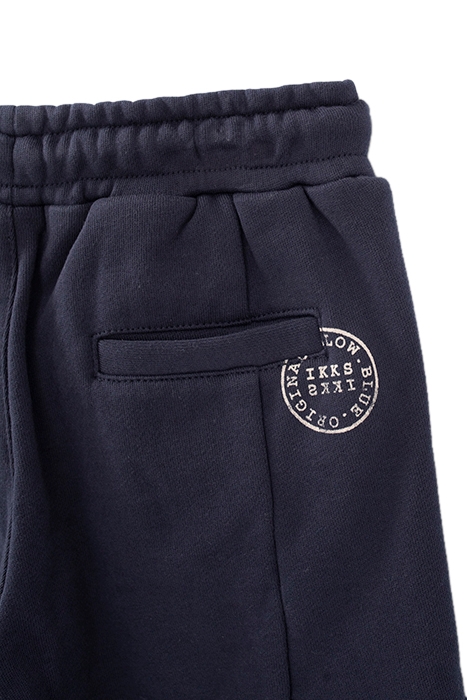 BOYS’ NAVY SWEATSHIRT FABRIC COMBAT-STYLE JOGGERS 4