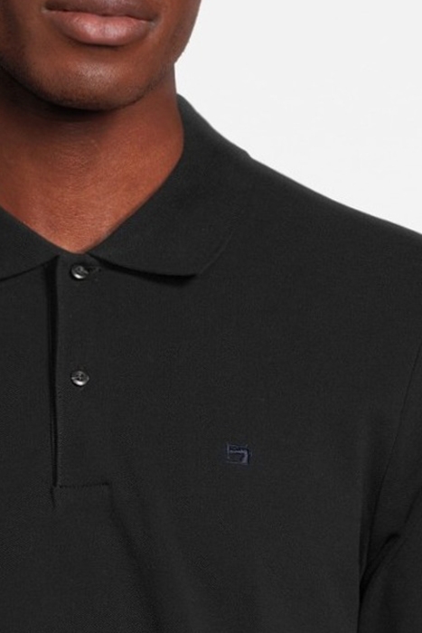 NOS ORGANIC COTTON POLO BLACK 5