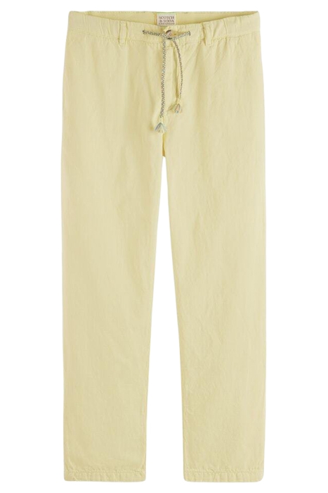 THE DRIFT- GARMENT-DYED COTTON LINEN JOGGER BANANA 1