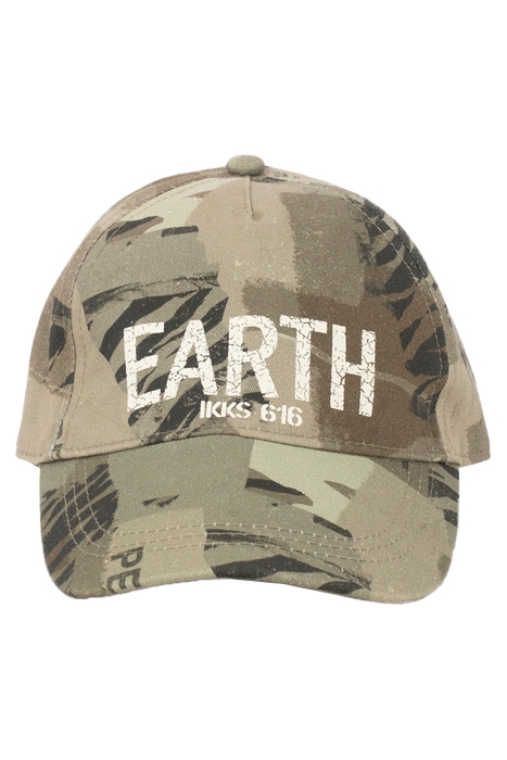 BOYS’ KHAKI CAMOUFLAGE PRINT CAP 6