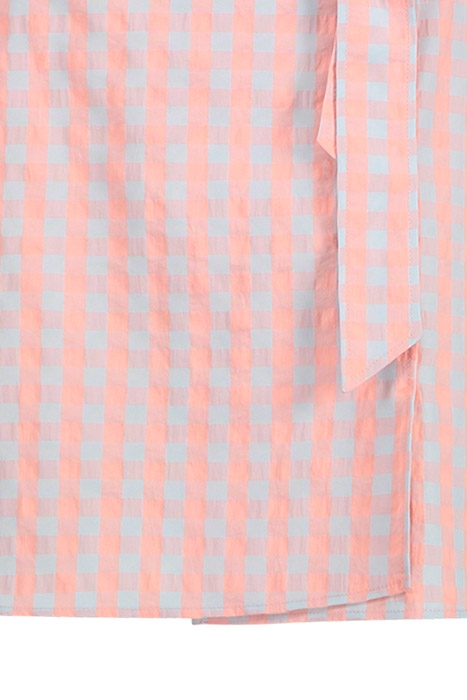 ENIDE CHECK SKIRT SUMMER PINK CHECK 2