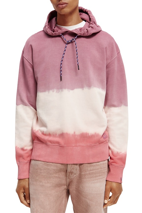 TIE-DYE ARTWORK RELAXED-FIT HOODIE COMBO D 3