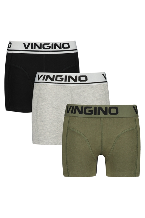 BOXER (3-PACK) GREY MELEE 2