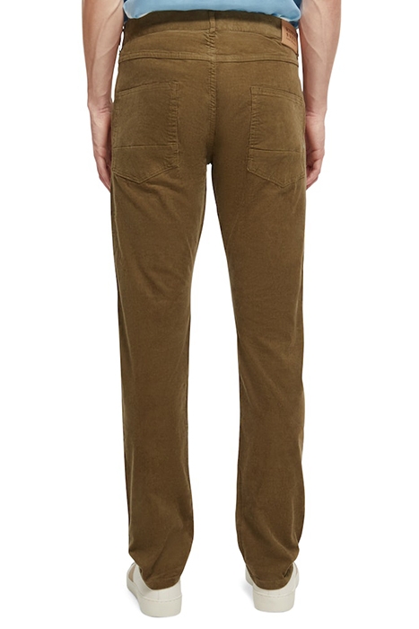 RALSTON - FINE CORDUROY 5-POCKET PANTS KHAKI 4