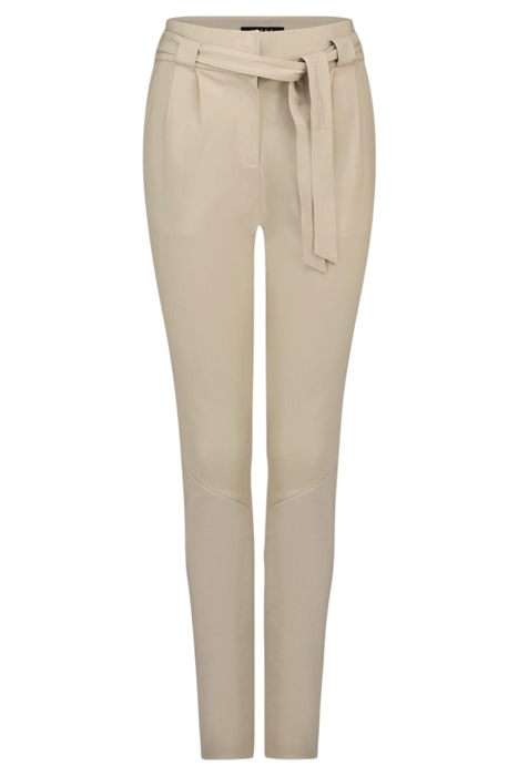 PAULA STRETCH LEATHER OYSTER WHITE 4