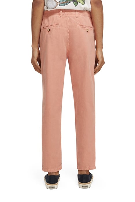 THE DRIFT- GARMENT-DYED COTTON LINEN JOGGER FLAMINGO 4