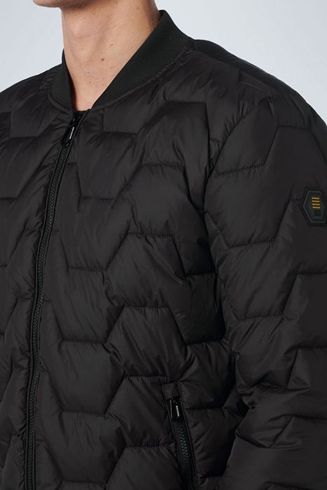 JACKET SHORT FIT PADDED BLACK 6