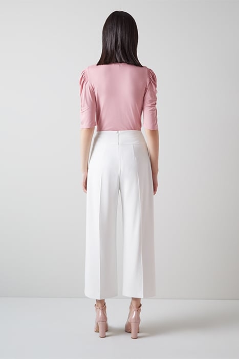 ADELE WIDE-LEG & FLARED JEANS IVORY 2