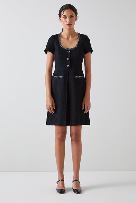 LARA MINI DRESS BLACK 1