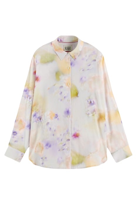 OVERSIZED SHIRT WITH PRINT MOTION PRINT 1
