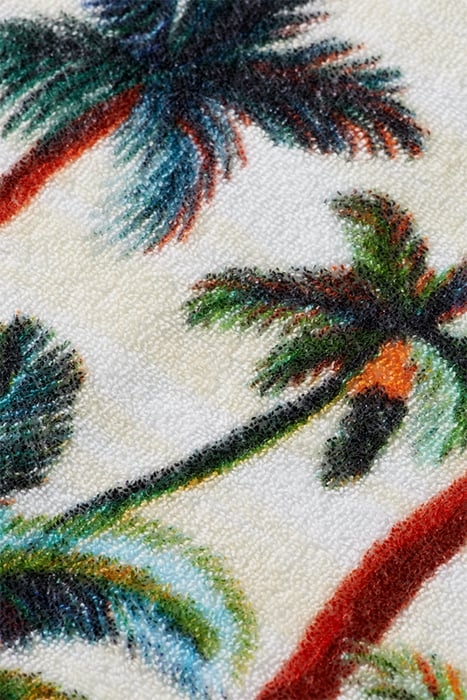 ALLOVER PRINTED TERRY SHIRT PALMTREES 6