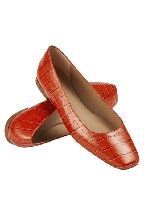 PHYLLIS BALLERINA SHOES ORANGE 3