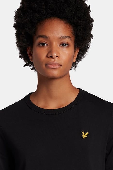 OVERSIZED T-SHIRT DRESS JET BLACK 5