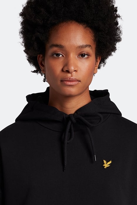OVERSIZED HOODIE JET BLACK 5