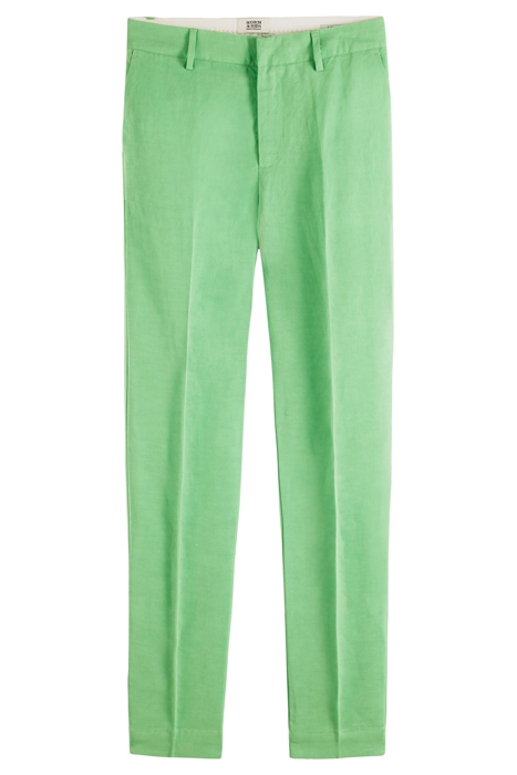 LOWRY - MID RISE SLIM SUMMER EVENT TROUSERS BRIGHT PARAKEET 1