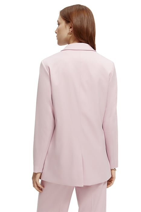 DOUBLE BREASTED TAILORED BLAZER LAVENDER 4