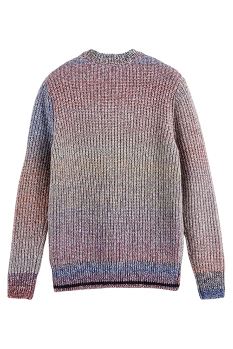 GRADIENT RIB-KNIT PULLOVER COMBO B 2