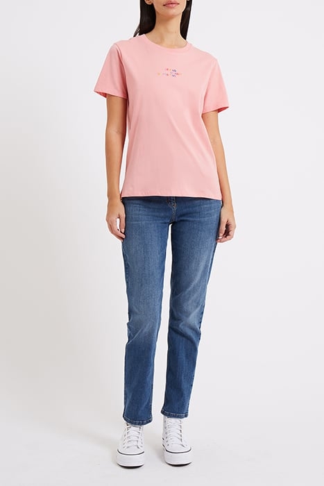 BE POSITIVE SHORT SLEEVE T-SHIRT DUSTY 1