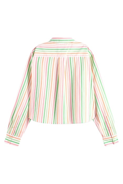 MULTI STRIPED BOXY FIT SHIRT MULTI STRIPE 2