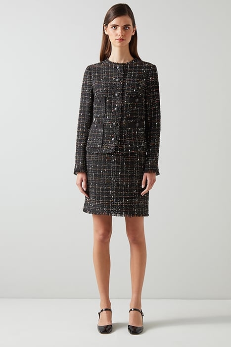 ANGELICA CROPPED JACKET MULTICOLOR 1