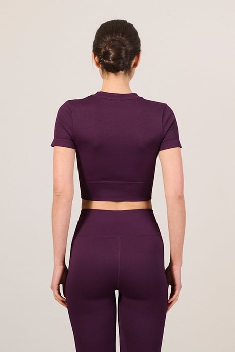 LUNA SCULPT RIB SHORTSLEEVE WINTER BLOOM 2