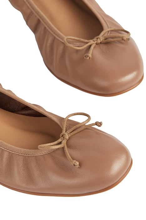 TRILLY BALLERINA SHOES MOCHA 4