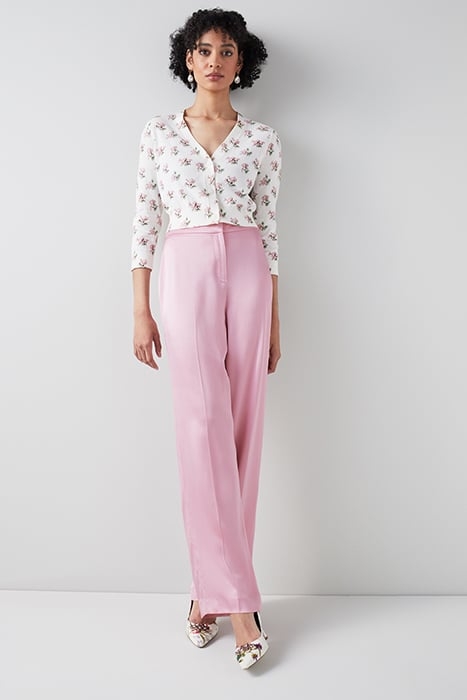 ROSE WIDE-LEG & FLARED JEANS PINK 4