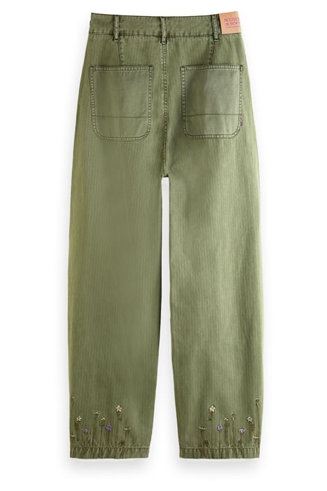 THE PIP UTILITY BOYFRIEND CHINO IN ORGANIC COTTON MILITARY G 2