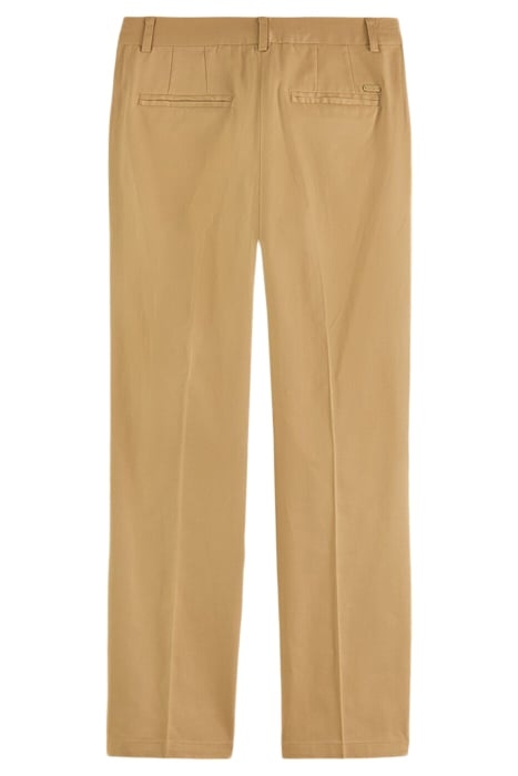 ABOTT - MID RISE TAPERED CHINO IN ORGANIC COTTON SAND 2