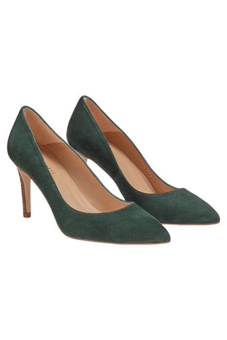 FLORET COURT HEEL DARK GREEN 2